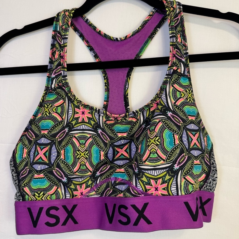 VSX Women's Multicolor Sports Bra Size M